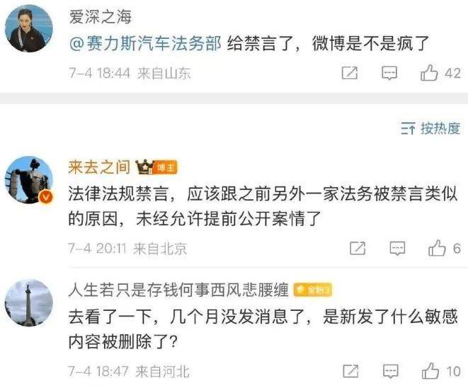 突发！赛力斯被禁言